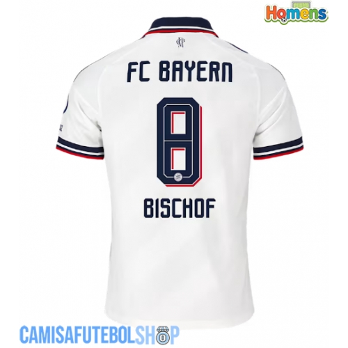Camisa de time de futebol Bayern Munich Tom Bischof #8 Replicas 2º Equipamento 2026-27 Manga Curta